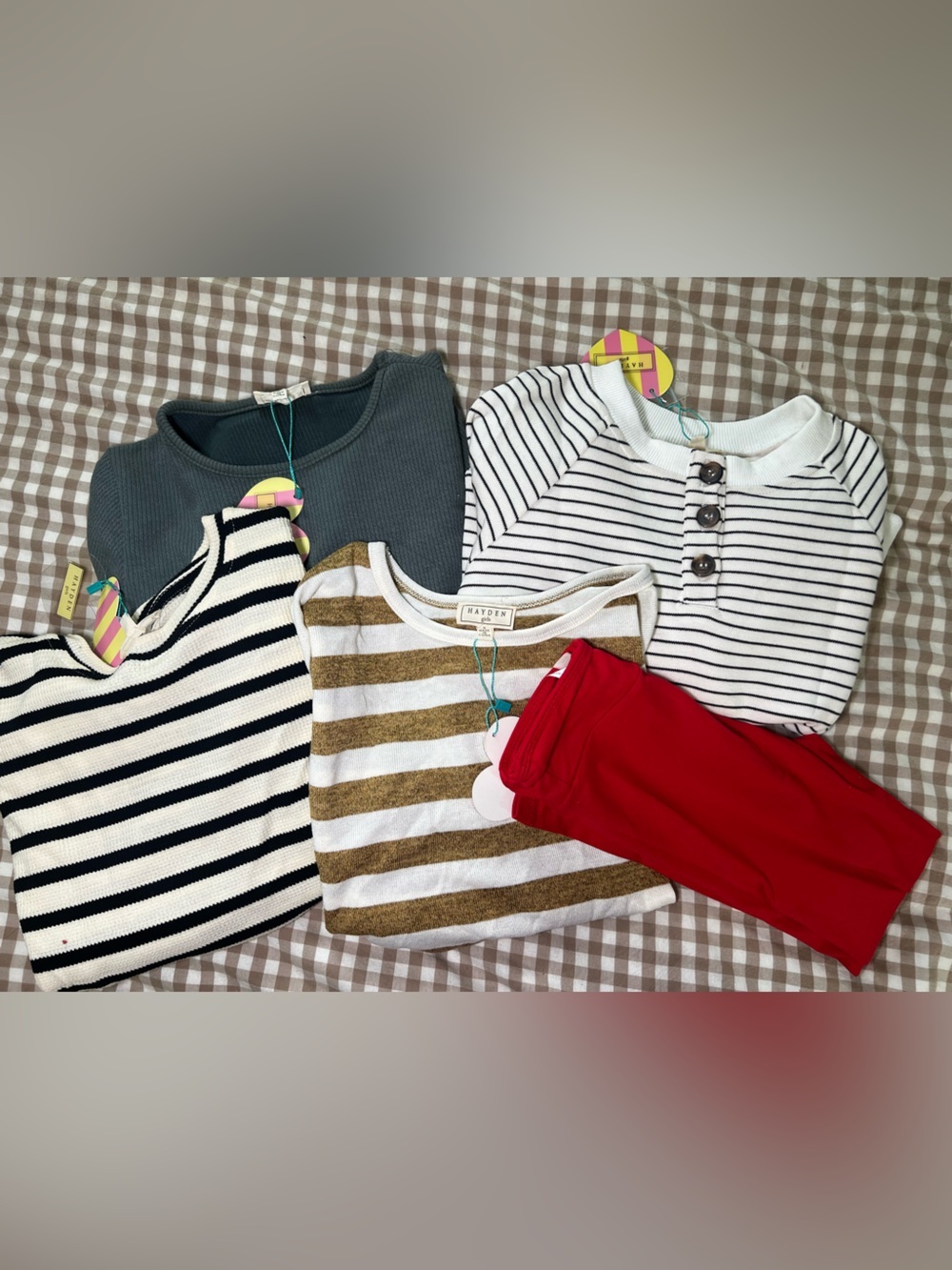 Bundle of 5 Hayden Girls Tops & 1 Pair of LuLaRoe Leggings